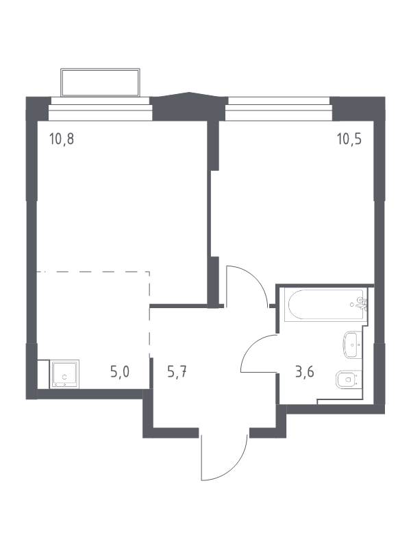 Продажа 1-комн квартиры в новостройке Мякинино д., 4-я Мякининская ул.,  к. 1
