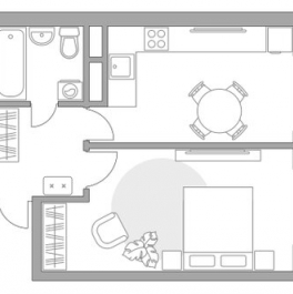 Продажа 1-комн квартиры на вторичном рынке Болтино д,  д. 9