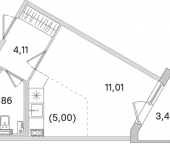 Продать Квартиры в новостройке Стрельна п., Будённого пр-кт   5.5