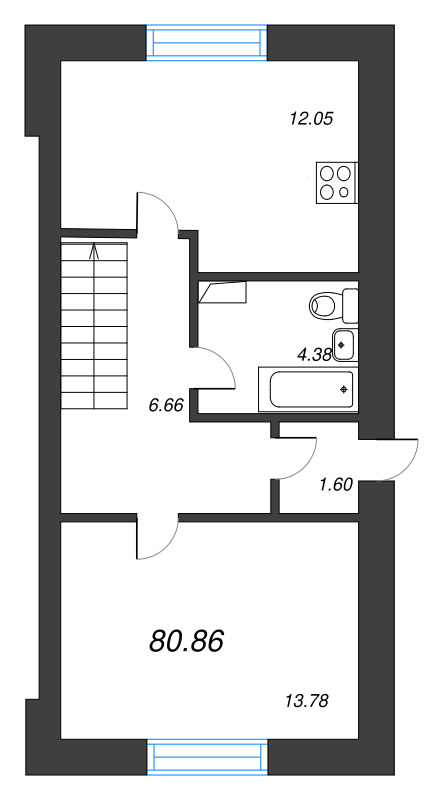 Продажа 4-комн квартиры в новостройке Федоровское д., Шоссейная ул.,  к. 3