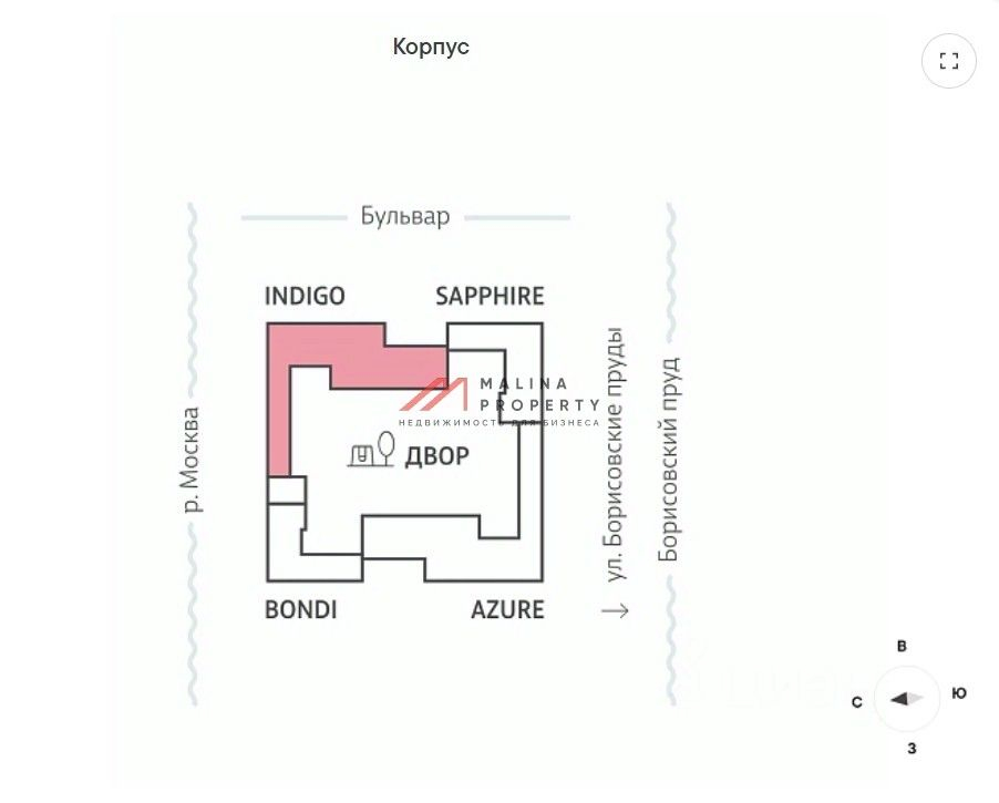 Продажа торгового помещения улица Борисовские Пруды,  д. 1Б