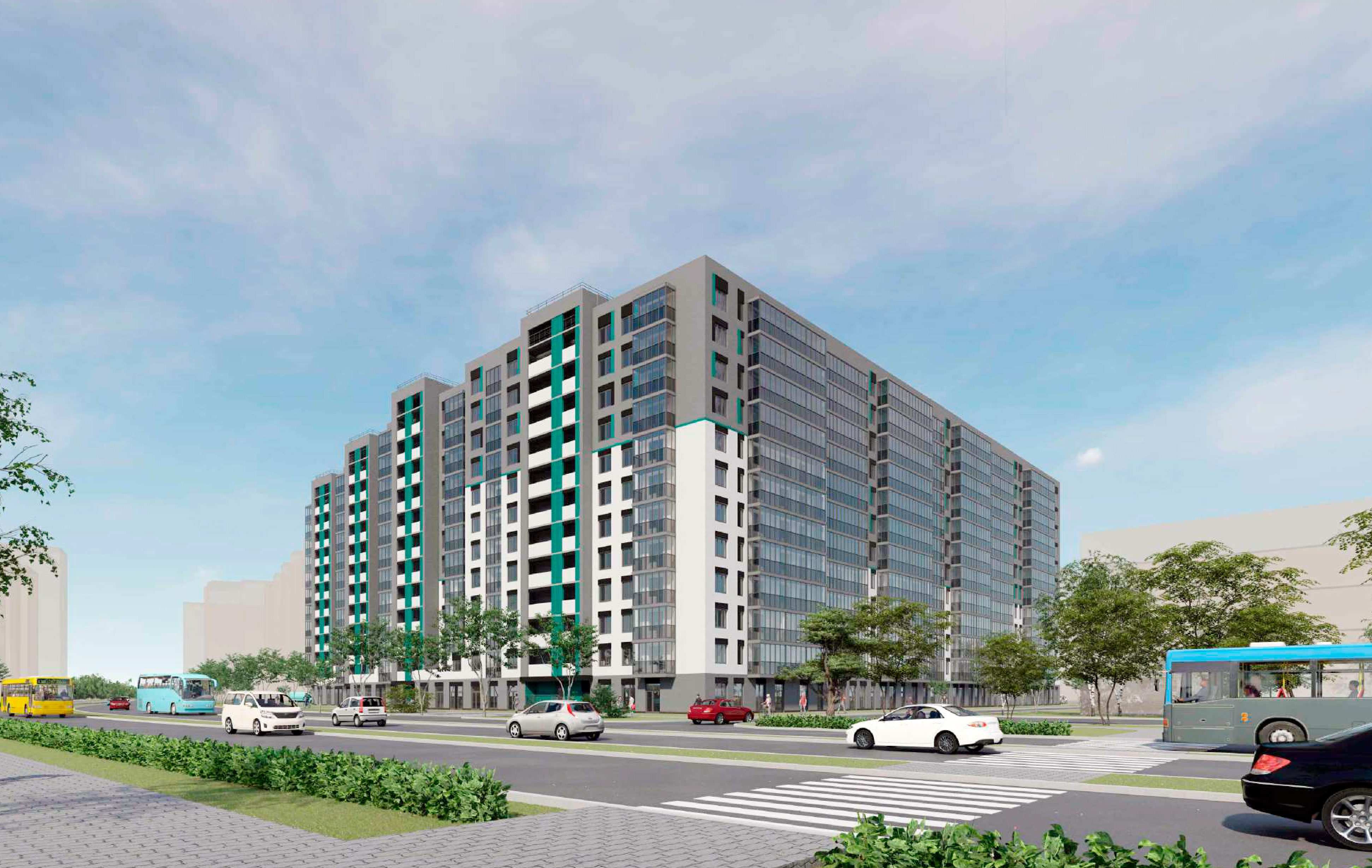 Фото ЖК Аэросити Life от Лидер Групп. Жилой комплекс Аэросити Лайф