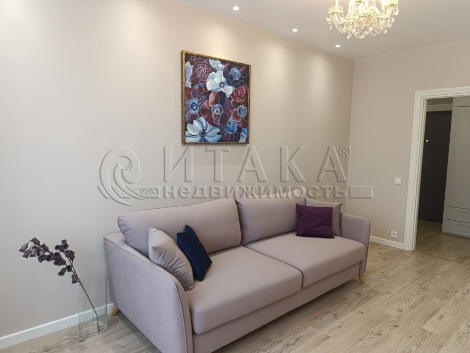 Аренда 2-комн квартиры на вторичном рынке Чёрной речки наб., д. 5