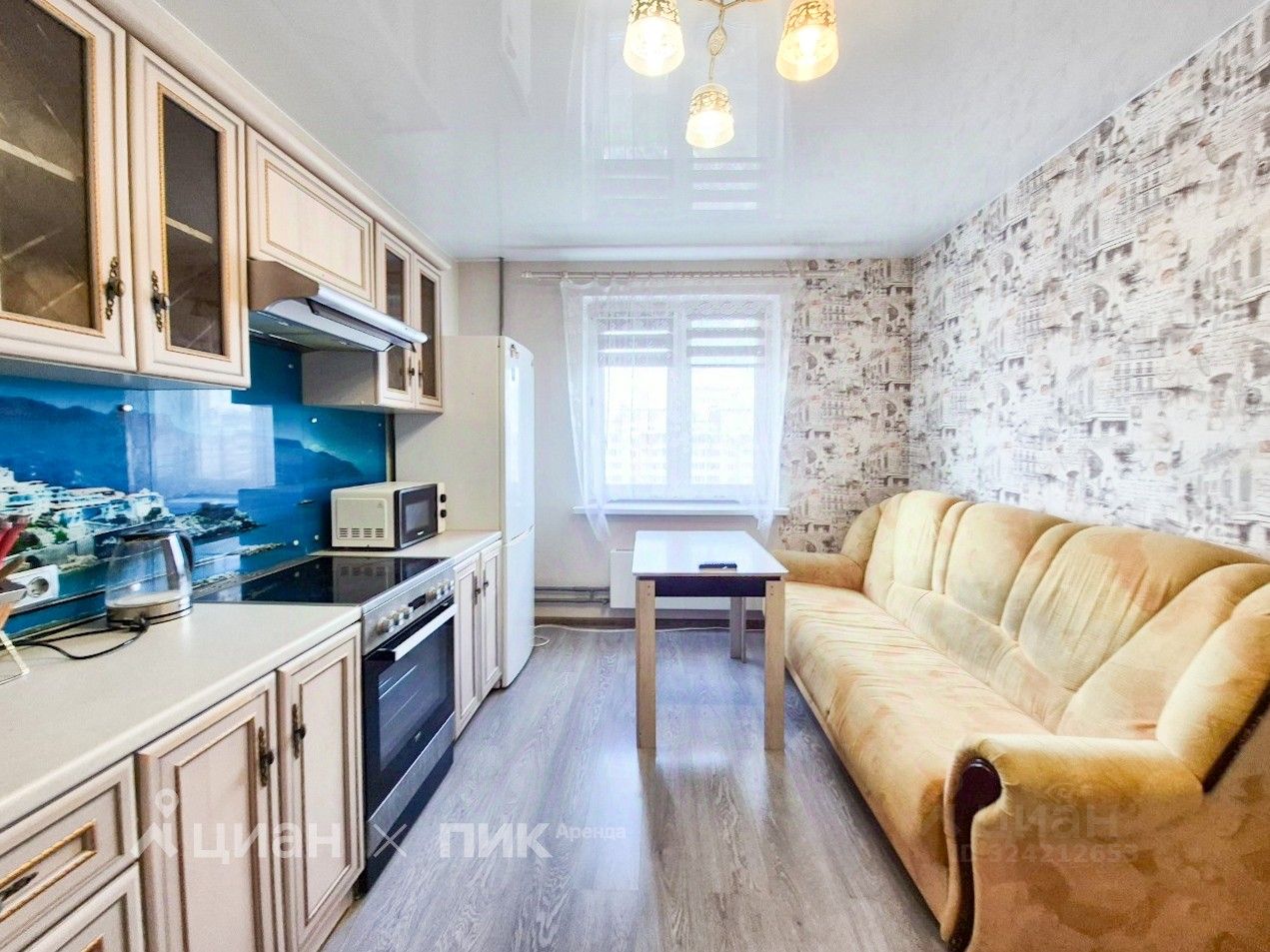 Аренда 1-комн квартиры на вторичном рынке с. Домодедово, улица Высотная, 3