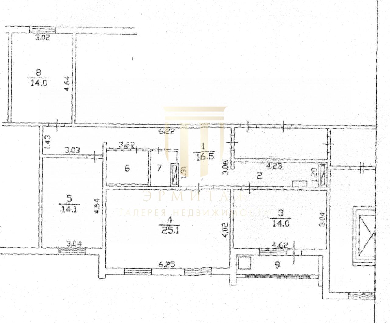 Продажа 3-комн квартиры на вторичном рынке Южный мкр, улица Невская, 3