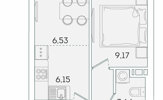 Продажа 1-комн квартиры на вторичном рынке Мурино г, Графская ул