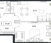 Продать Квартиры вторичка Андропова пр-кт  9/1 к2 