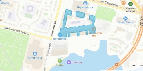 1-комн квартира Приморский просп.,  д. 137,  к. 1