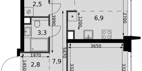 4-комн квартира 3-й Хорошёвский проезд