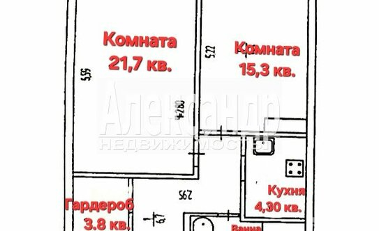 Продажа 2-комн квартиры на вторичном рынке Окуловская улица,  д. 4