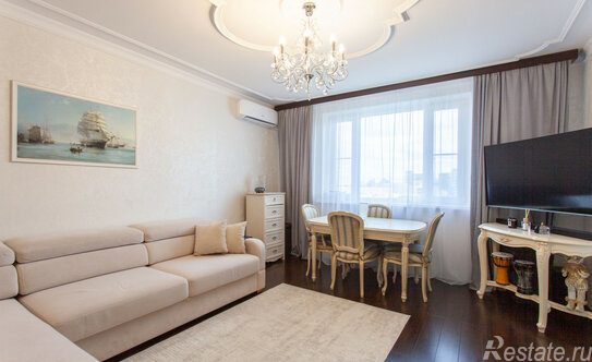 Продажа 3-комн квартиры на вторичном рынке Люсиновская улица