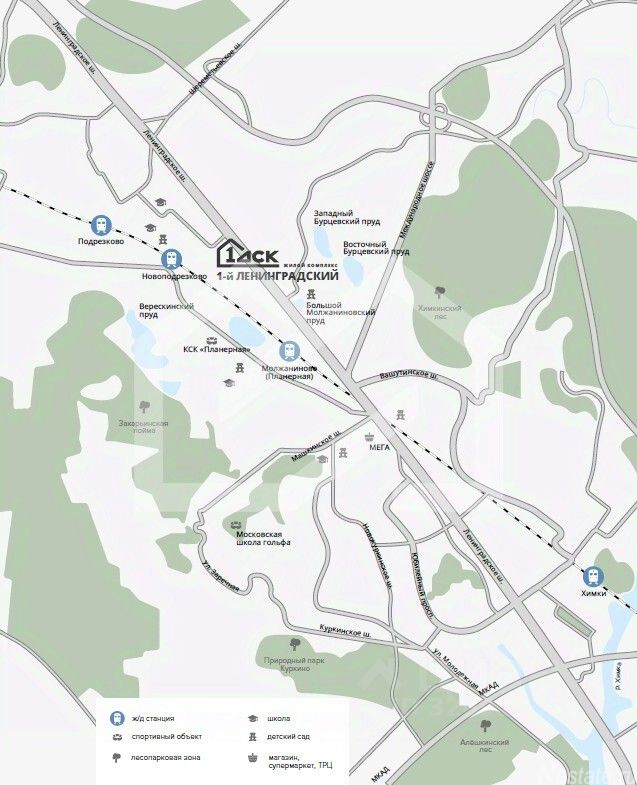 Продажа торгового помещения Ленинградское ш,  д. 228 к7