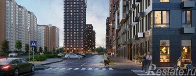 Продажа 1-комн квартиры на вторичном рынке Балашиха г, Авиаторов мкр, Колдунова ул,  д. 1