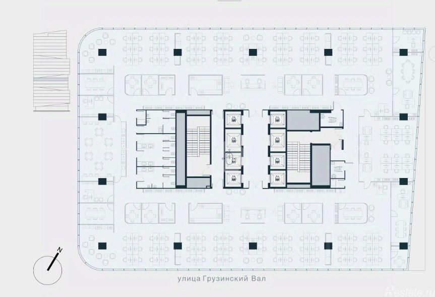 Продажа офиса улица Грузинский Вал