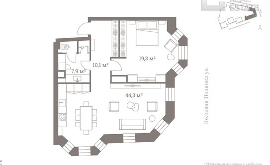 Продажа 1-комн квартиры на вторичном рынке Спасоналивковский 2-й пер,  д. 2