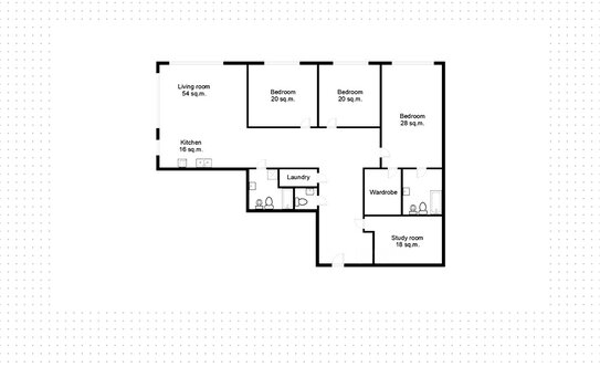Аренда 5-комн квартиры на вторичном рынке Колобовский 1-й пер,  д. 14