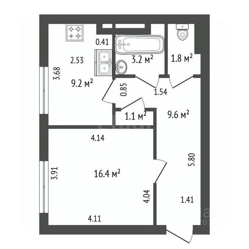 Продажа 1-комн квартиры на вторичном рынке 14-я Васильевского острова линия, 71
