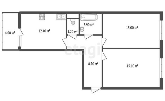 Продажа 2-комн квартиры на вторичном рынке Окуловская улица,  д. 18 с1