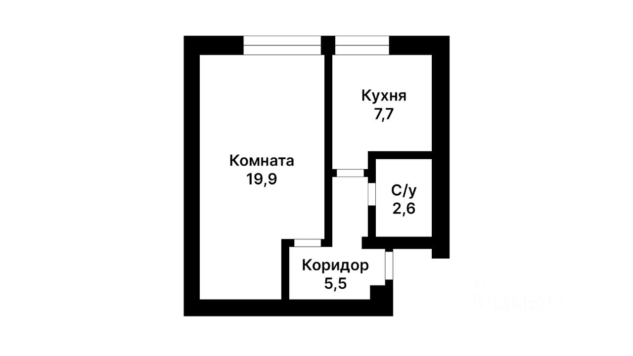 Продажа 1-комн квартиры на вторичном рынке Вешняковская улица, 25/2