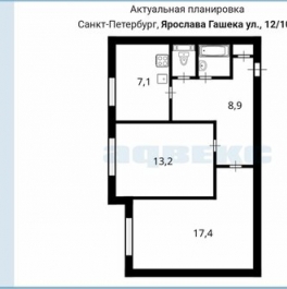 Продажа 2-комн квартиры на вторичном рынке ул Ярослава Гашека,  д. 12/100