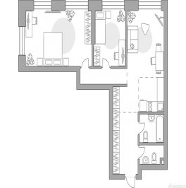 Продажа 2-комн квартиры в новостройке , Дубининская улица, 17