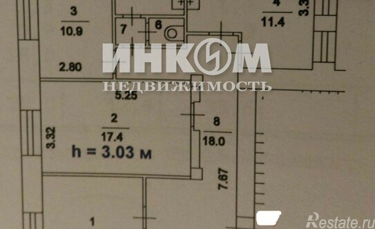 Продажа 3-комн квартиры на вторичном рынке Ленинский пр-кт,  д. 37