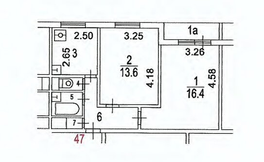 Продажа 2-комн квартиры на вторичном рынке Касимовская улица,  д. 17