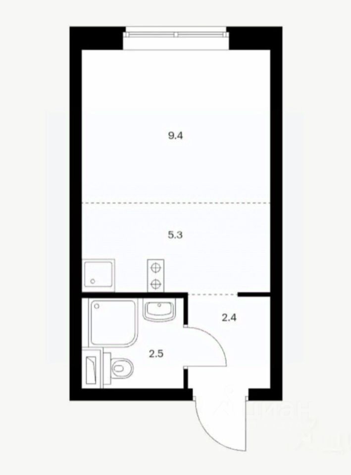 Продажа студии Ильменский проезд, 17к2