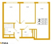 Продать Квартиры вторичка проспект Крузенштерна  13 с1 