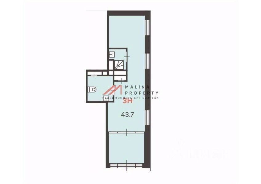 Аренда торгового помещения Парковая 9-я ул,  д. 66 к4