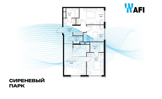 Продажа 4-комн квартиры на вторичном рынке ул Тагильская,  д. 4,  к. 24