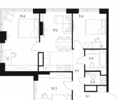 Продать Квартиры в новостройке Москва г., Ярцевская ул.   1
