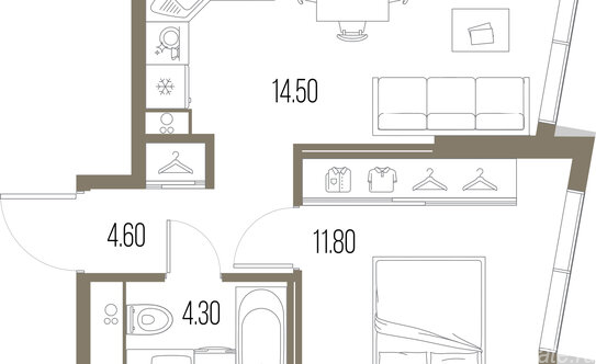 Продажа 1-комн квартиры в новостройке Ленинградское ш