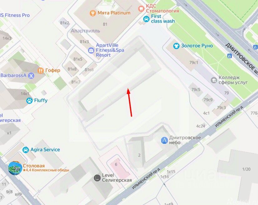 Аренда торгового помещения Ильменский проезд,  д. 6