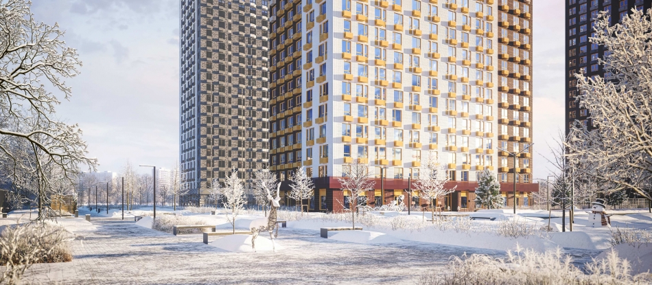 Продажа 1-комн квартиры в новостройке Мытищи, Ярославский квартал, корп.2.4