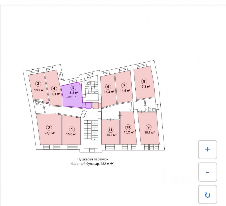 Продажа ПСН Пушкарёв переулок,  д. 6