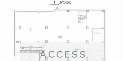 Помещение свободного назначения улица Сергия Радонежского,  д. 2