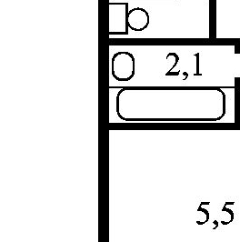 Продажа 1-комн квартиры на вторичном рынке Россошанская улица, 2К2