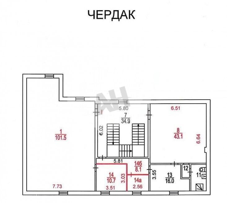 Торговое помещение Шубинский пер
