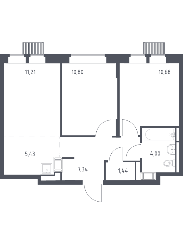 Продажа 2-комн квартиры в новостройке Путилково д., Путилковское ш.,  к. 28