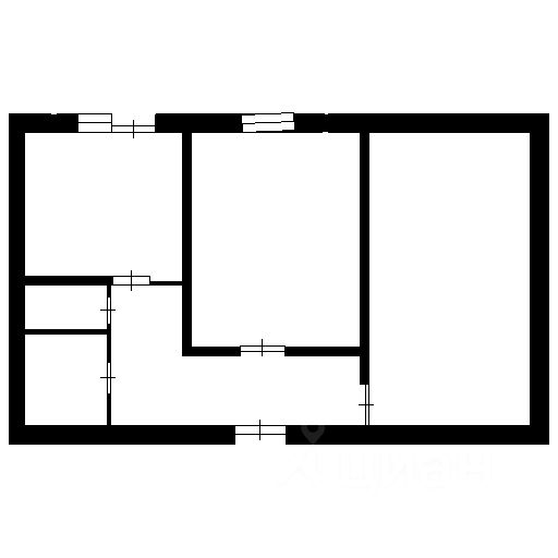 Продажа 2-комн квартиры на вторичном рынке д. Федюково, улица Новая, 4