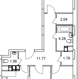 Продажа 3-комн квартиры в новостройке Томилино п., Рязанское ш.,  к. 6