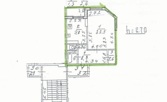 Продажа 1-комн квартиры на вторичном рынке улица Политрука Пасечника,  д. 6 к2