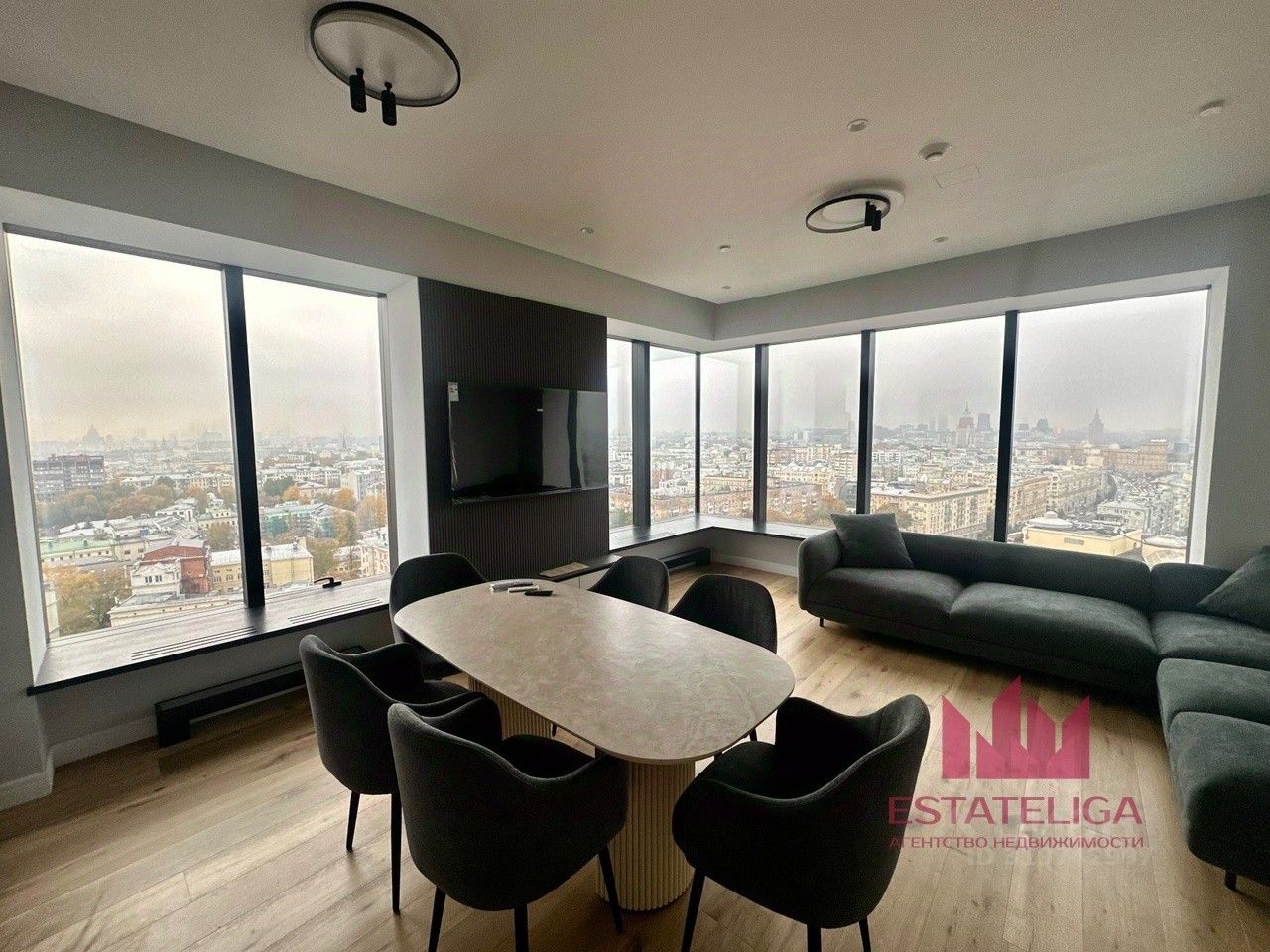 Аренда 3-комн квартиры на вторичном рынке площадь Курского Вокзала, 1