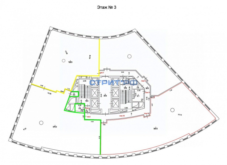 Продажа офиса Береговой проезд,  д. 5А к2