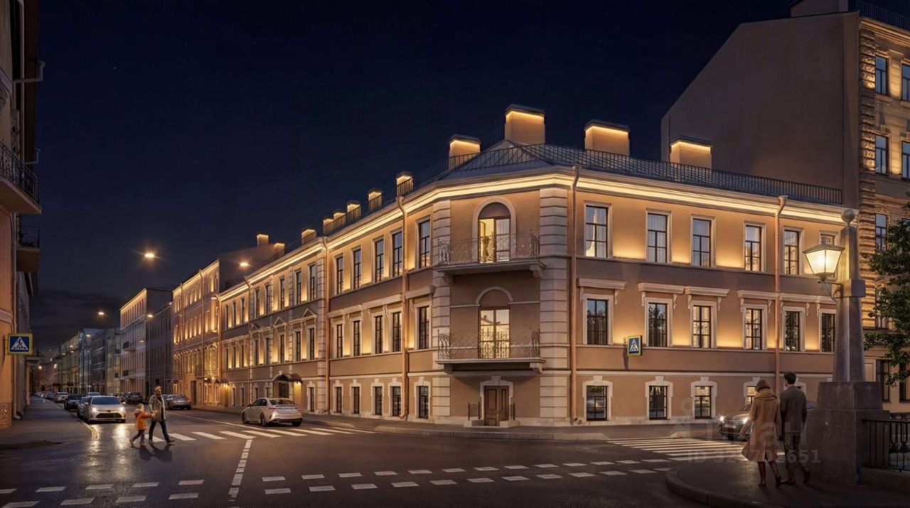 Продажа 1-комн квартиры на вторичном рынке набережная Канала Грибоедова, 84