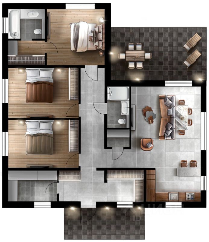 Продажа дома Негород Заневский кп, проезд Центральный Озерный