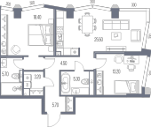Продать Квартиры в новостройке Москва г., Ленинградское ш.   7.3