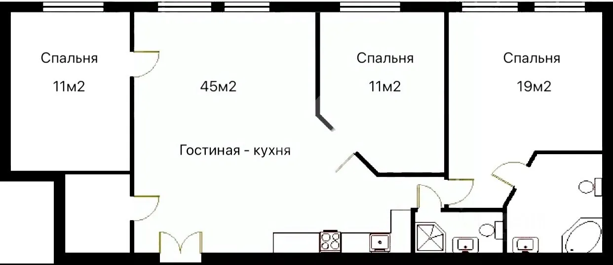 Продажа 4-комн квартиры на вторичном рынке Трехпрудный переулок, 10/2