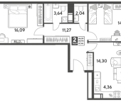Продать Квартиры в новостройке Пушкино г., Зелёная Роща ул.   11